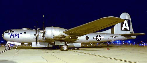 Boeing B-29 Superfortress N529B Fifi, Mesa Gateway, March 2, 2013